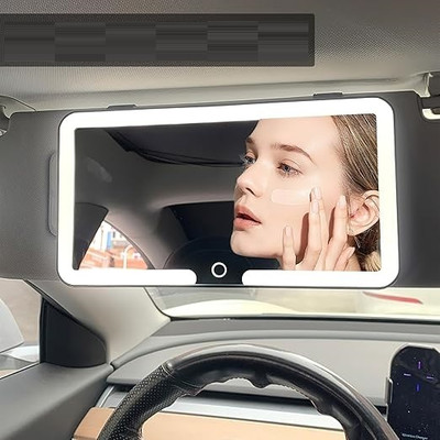 Bonsly Manual Vanity Mirror For Hyundai 1 Series(Center)