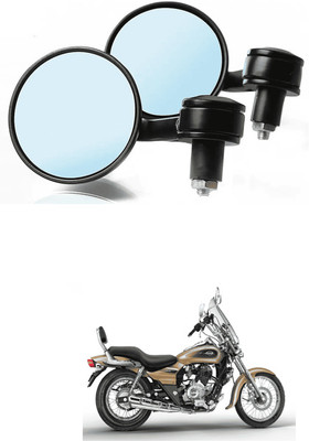 LOVMOTO Manual Rear View Mirror For Bajaj Avenger 220 DTS-i(Left, Right)