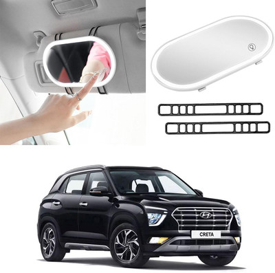 Oshotto Power Vanity Mirror For Hyundai Creta(Interior)