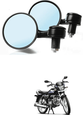 LOVMOTO Manual Rear View Mirror For Hero Splendor Pro(Left, Right)