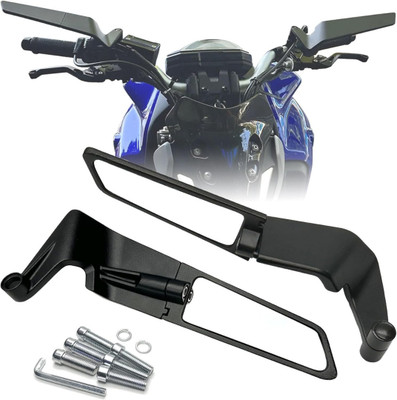 AutoPowerz Manual Rear View Mirror For Universal For Bike Universal For Bike(Left, Right)