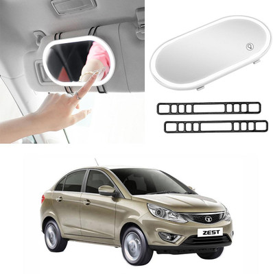 Oshotto Power Vanity Mirror For Tata Zest(Interior)