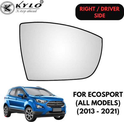 KYLO Manual Driver Side, Rear View Mirror For Ford Ecosport(Exterior, Right)