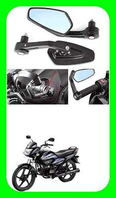 Atonyak Manual Rear View Mirror For Hero Splendor NXG(Left, Right)
