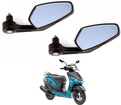PRTEK Manual Rear View Mirror For Yamaha Universal For Bike(Exterior)