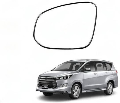 KING GENUNE Manual Remote Passenger Side, Rear View Mirror For Toyota Innova(Left, Exterior)