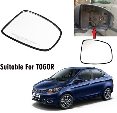OOLTAH PAHIYA Manual Driver Side, Rear View Mirror For Tata Tigor(Exterior, Right)