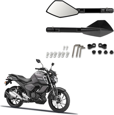 Vagary Manual Rear View Mirror For Universal For Bike FZ-S, FZ-X(Right, Left)