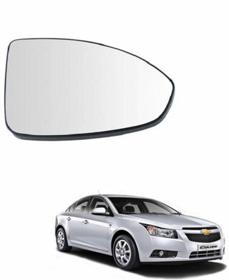 Fusion Manual Remote Rear View Mirror, Driver Side For Chevrolet Cruze(Right, Exterior)
