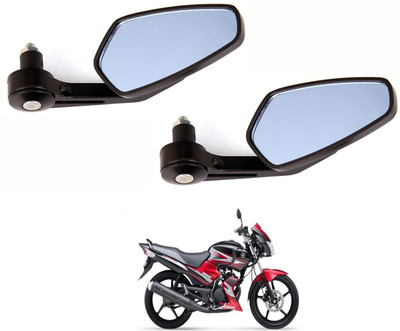 PRTEK Manual Rear View Mirror For Mahindra Universal For Bike(Exterior)