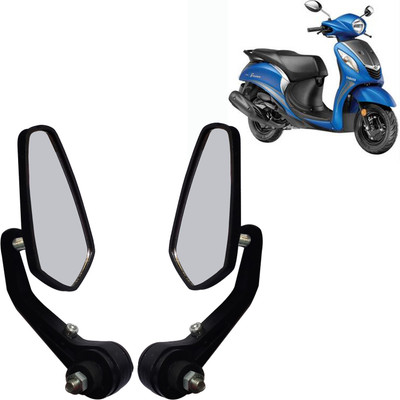 Pious Manual Rear View Mirror For Yamaha Universal For Bike(Left, Right)