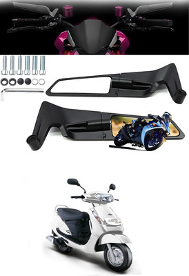 GONAMA Manual Blind Spot Mirror For Mahindra Rodeo RZ(Center)
