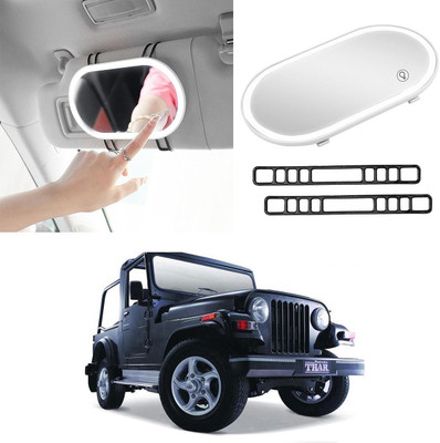 Oshotto Power Vanity Mirror For Mahindra Thar(Interior)