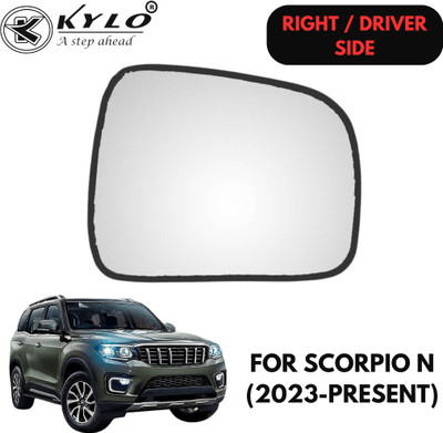 KYLO Manual Driver Side, Rear View Mirror For Mahindra Scorpio(Exterior, Right)