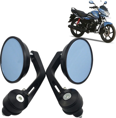 DvineAutoFashionZ Manual Rear View Mirror For Hero Universal For Bike(Left, Right)