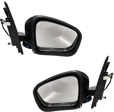 KDT Manual Remote Dual Mirror For Renault Universal For Car(Left, Right)