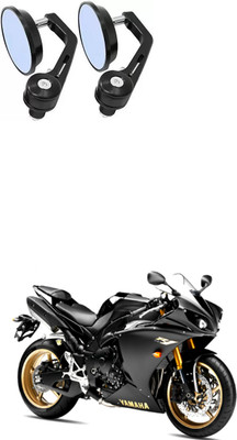 PRTEK Manual Rear View Mirror For Universal For Bike SantaFe(Left, Right)