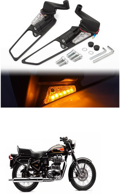 LOVMOTO Front, Rear LED Indicator Light for Royal Enfield 500(Multicolor)