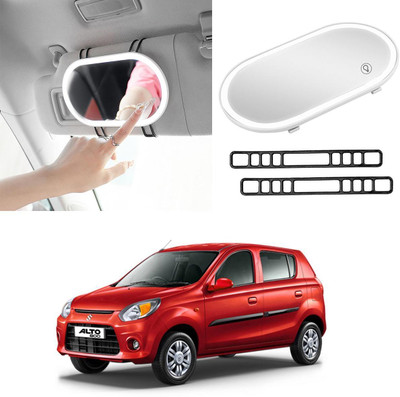 Oshotto Power Vanity Mirror For Maruti Suzuki Alto 800(Interior)