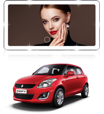 Oshotto Power Vanity Mirror For Maruti Suzuki Swift(Interior)