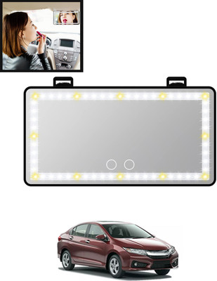 MATIES Manual Vanity Mirror For Honda Universal For Car(Interior)