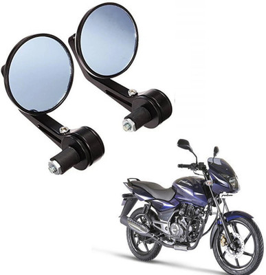 SanoxGrafixs Manual Rear View Mirror, Dual Mirror, Driver Side For Bajaj Pulsar 135 LS DTS-i(Right, Left)