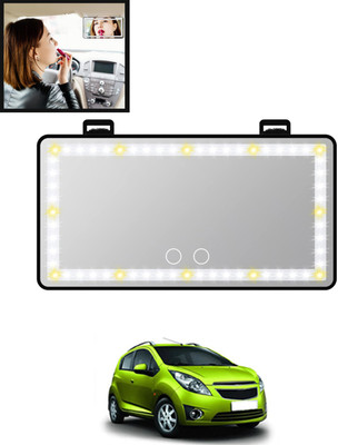 MATIES Manual Vanity Mirror For Chevrolet Beat(Interior)
