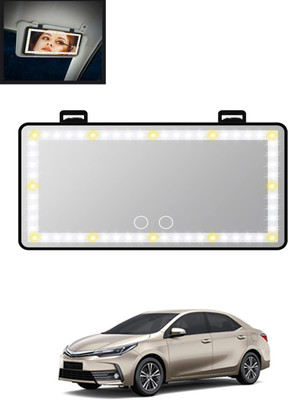 MATIES Manual Vanity Mirror For Toyota Universal For Car(Interior)