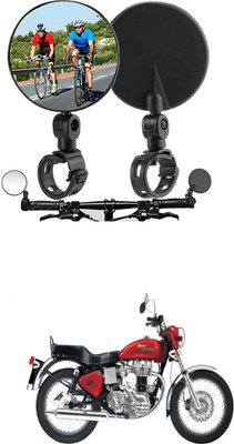 LOVMOTO Manual Rear View Mirror For Mahindra Rodeo RZ(Left, Right)