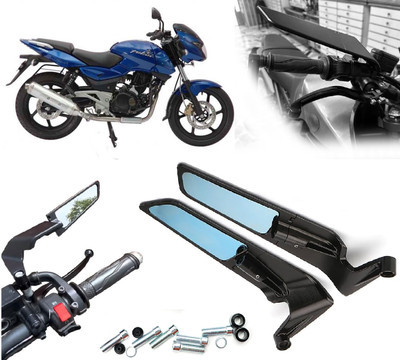 AUTO PEARL Manual Rear View Mirror For Bajaj Pulsar 220 DTS-i(Left, Right)