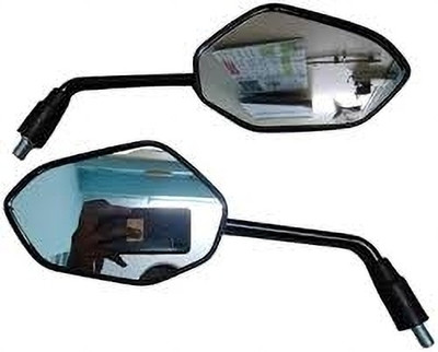 JIYU Manual Rear View Mirror For Universal For Bike Eeco(Left, Right)