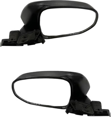Mirax Manual Driver Side, Rear View Mirror, Passenger Side For Nissan Go+, Go(Left, Right, Exterior)