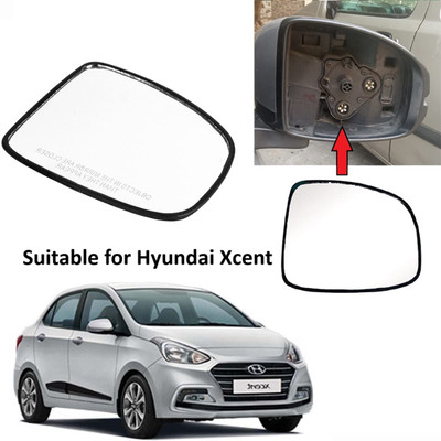 GS Grow n Shine Manual Driver Side, Rear View Mirror For Hyundai Xcent(Exterior, Right)