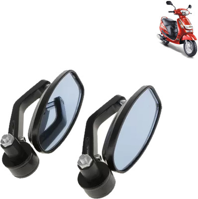 BSI Manual Rear View Mirror For Mahindra Universal For Bike(Right, Left)