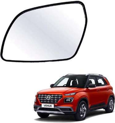 KING GENUINE Manual Passenger Side, Rear View Mirror For Hyundai Universal For Car(Left, Exterior)