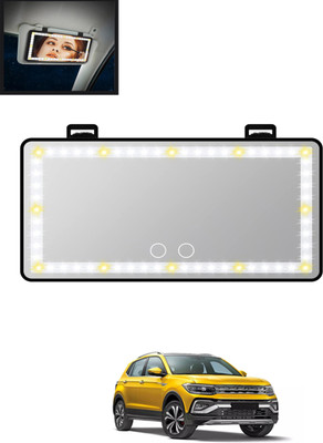 MATIES Manual Vanity Mirror For Volkswagen Universal For Car(Interior)