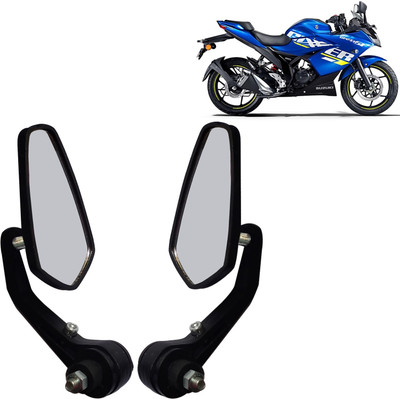 Pious Manual Rear View Mirror For Suzuki Universal For Bike(Left, Right)
