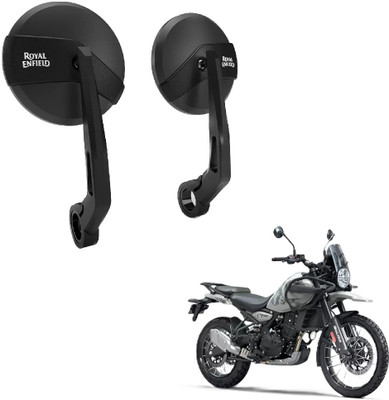 JMA TRADING Manual Rear View Mirror For Royal Enfield Universal For Bike(Left, Right)