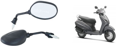 KING GENUINE Manual Rear View Mirror For Honda Activa(Left, Right)