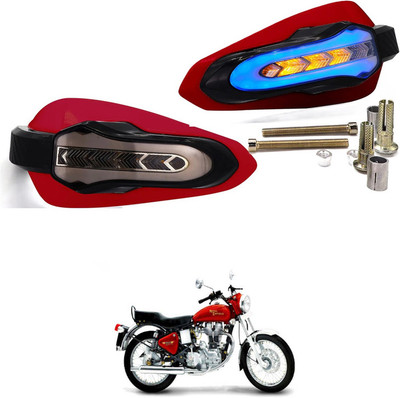 LOVMOTO Front, Rear LED Indicator Light for Royal Enfield Universal For Bike(Multicolor)