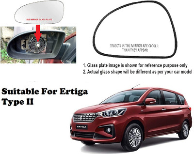 OOLTAH PAHIYA Manual Passenger Side, Rear View Mirror For Maruti Suzuki Ertiga(Exterior, Left)