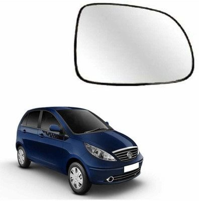 Rane Manual Remote Driver Side, Rear View Mirror For Tata Vista(Right, Exterior)