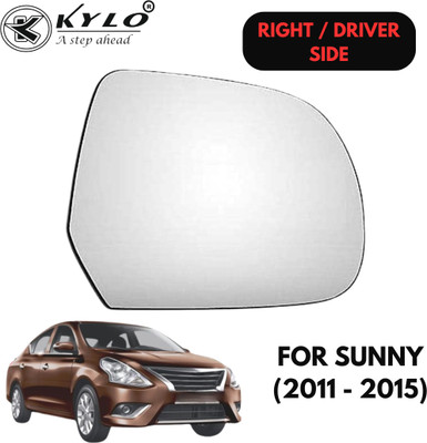 KYLO Manual Driver Side, Rear View Mirror For Nissan Sunny(Exterior, Right)