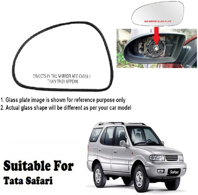 GS Grow n Shine Manual Passenger Side, Rear View Mirror For Tata Safari(Exterior, Left)