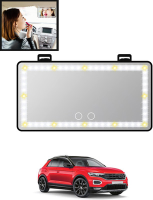 MATIES Manual Vanity Mirror For Volkswagen Universal For Car(Interior)