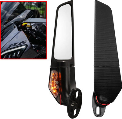 way2gmart Manual Rear View Mirror For Universal For Bike Universal For Bike(Left, Right)
