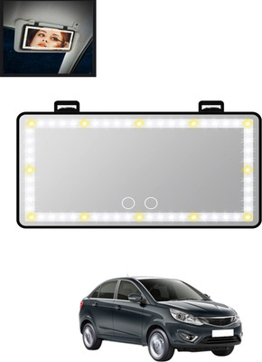 MATIES Manual Vanity Mirror For Tata Zest(Interior)