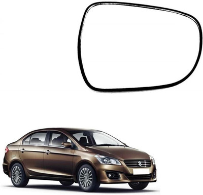 KING GENUINE Manual Remote Driver Side, Rear View Mirror For Maruti Suzuki Ciaz(Right, Exterior)