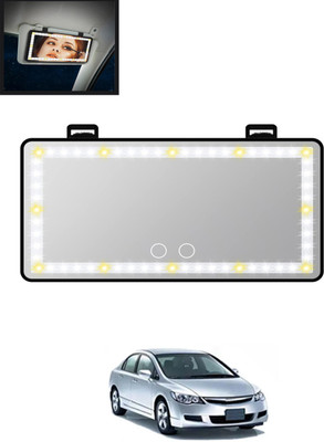 MATIES Manual Vanity Mirror For Honda Civic(Interior)