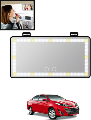 MATIES Manual Vanity Mirror For Toyota Universal For Car(Interior)